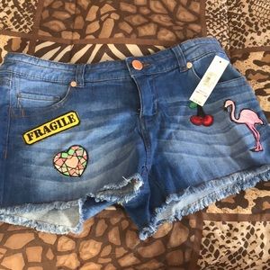 Juniors Size 9 Denim Shorts